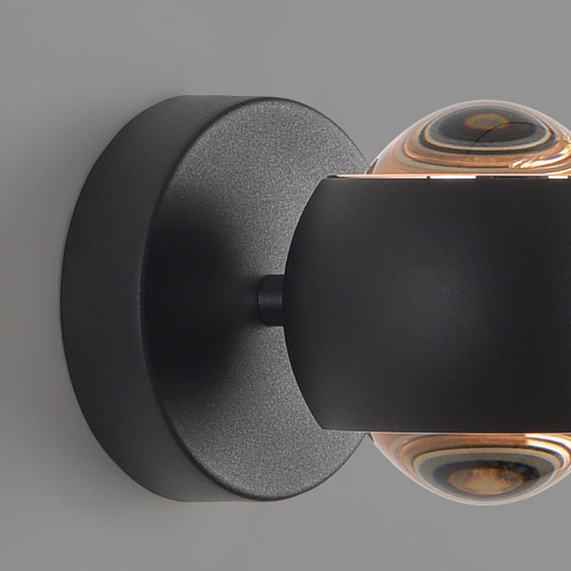 Spherical Round Aluminum Iron Wall Lamp