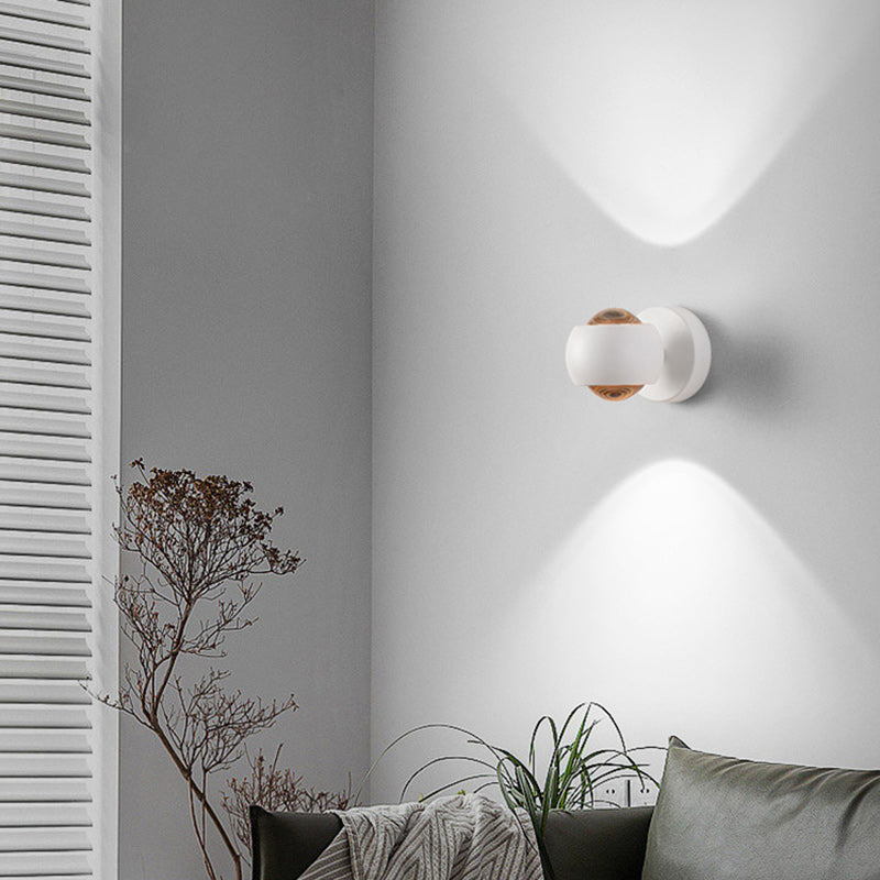 Spherical Round Aluminum Iron Wall Lamp