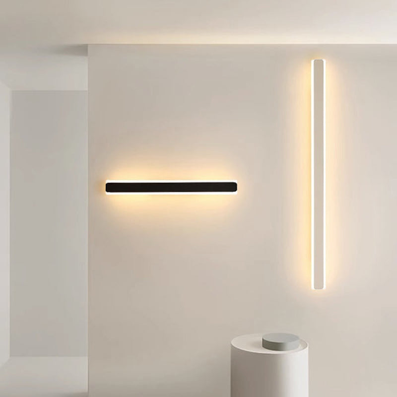 Rectangular Iron Acrylic Living Wall Lamp