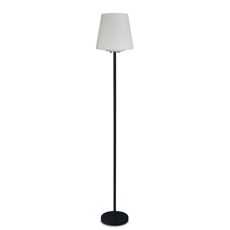 Modern Minimalist Outdoor Round Floor Lamp