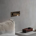 Rectangular Cylindrical Steel Aluminum Wall Lamp