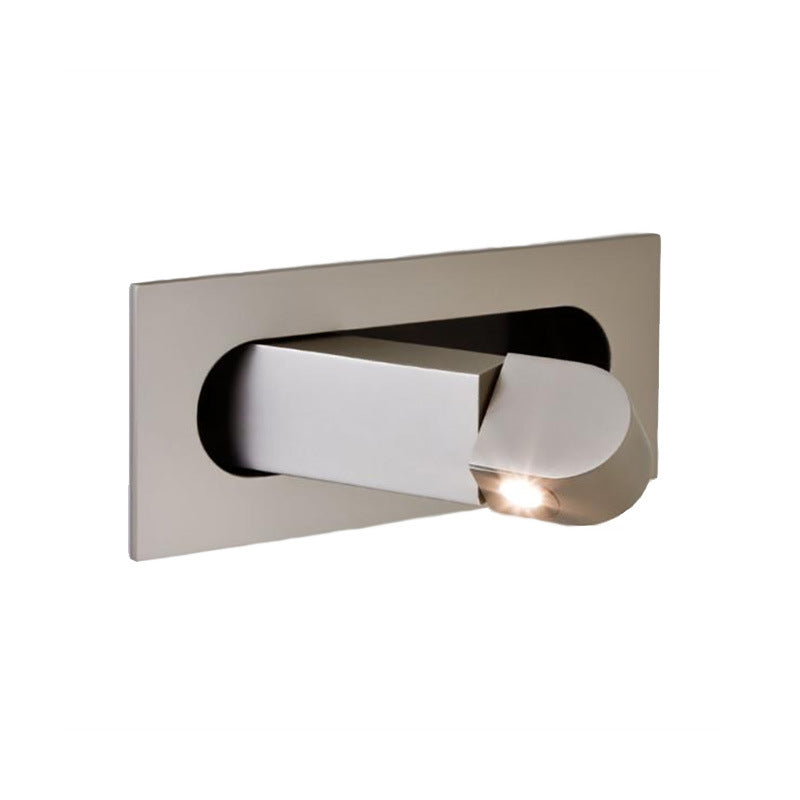 Rectangular Cylindrical Steel Aluminum Wall Lamp