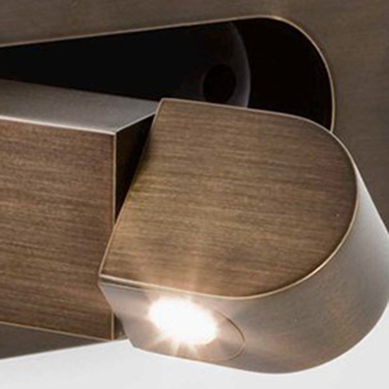 Rectangular Cylindrical Steel Aluminum Wall Lamp