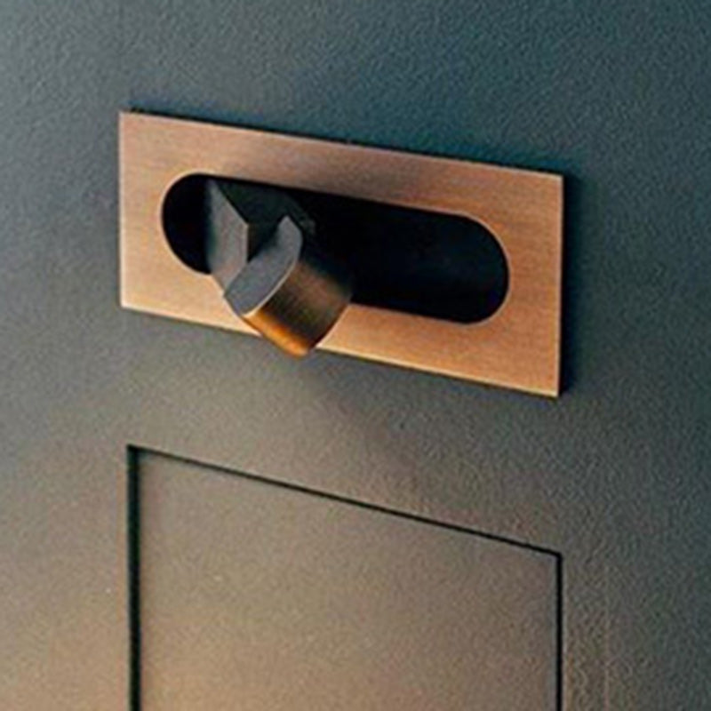 Rectangular Cylindrical Steel Aluminum Wall Lamp