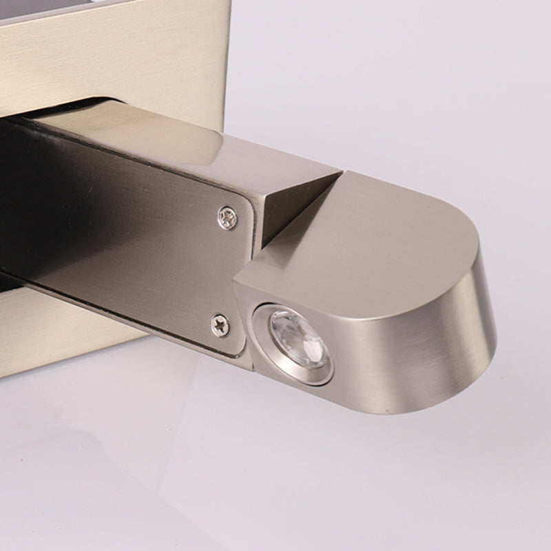 Rectangular Cylindrical Steel Aluminum Wall Lamp