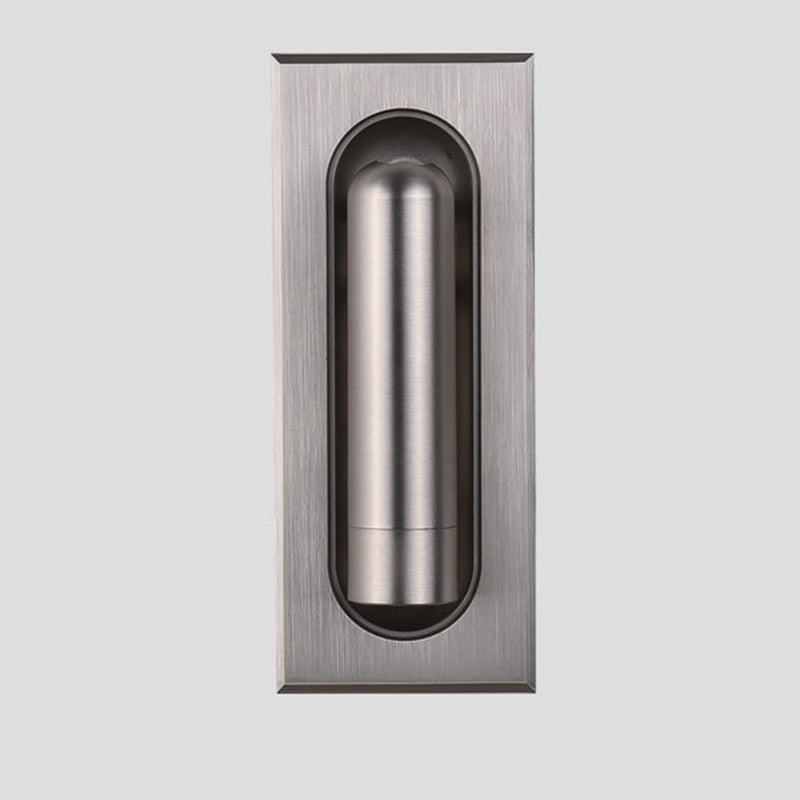 Cylindrical Rectangular Acrylic Aluminum Wall Lamp