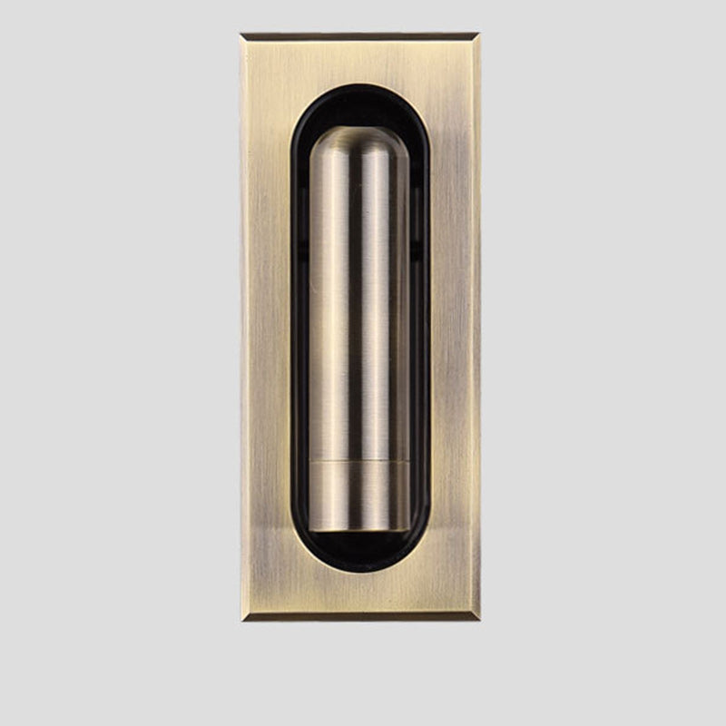Cylindrical Rectangular Acrylic Aluminum Wall Lamp