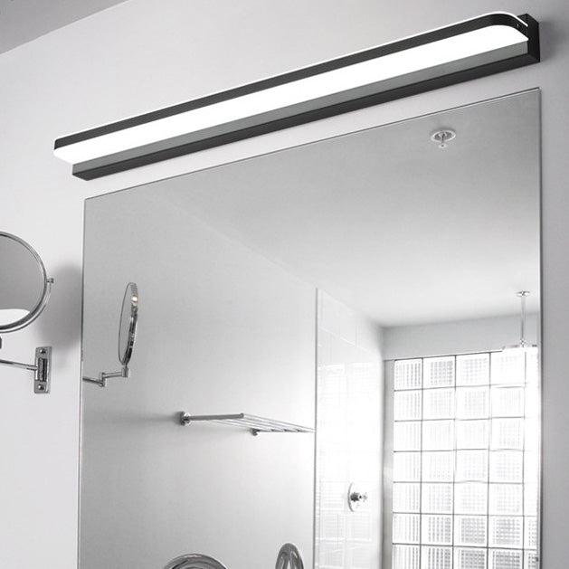 Rectangular Iron Acrylic Vanity Wall Lamp