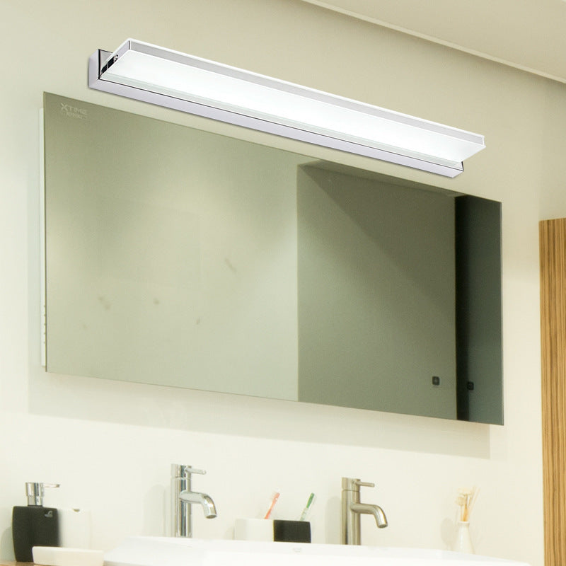 Rectangular Iron Acrylic Vanity Wall Lamp