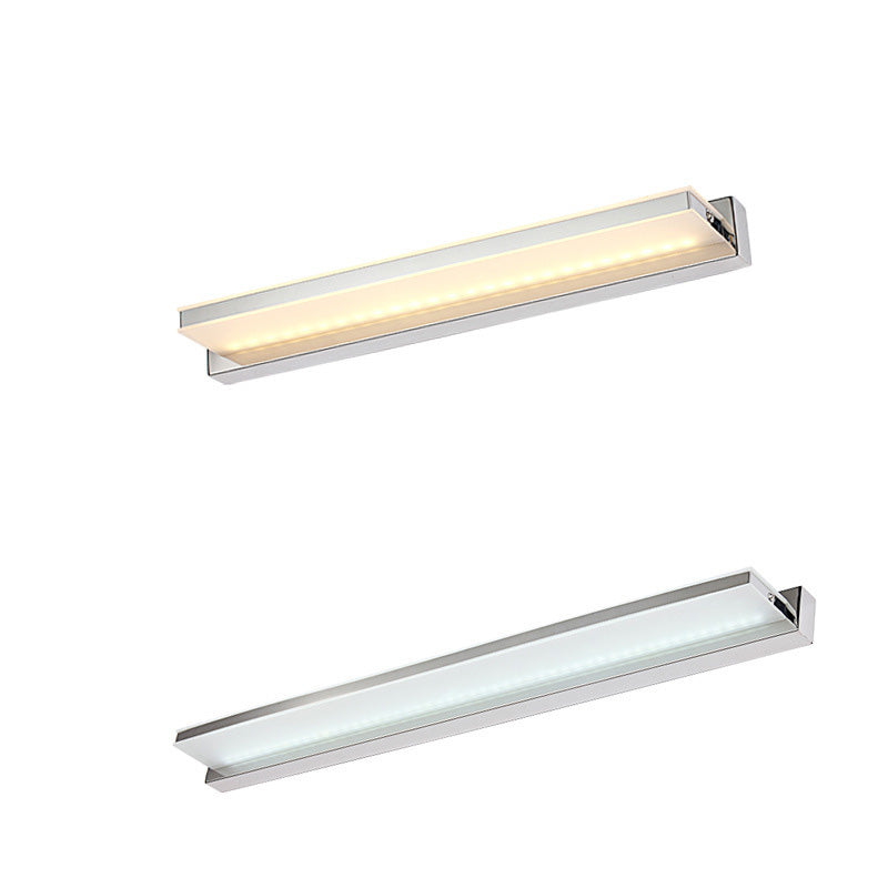 Rectangular Iron Acrylic Vanity Wall Lamp