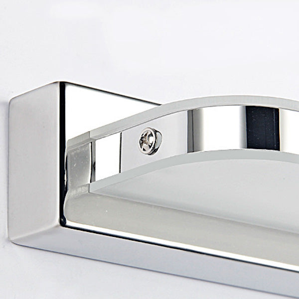 Rectangular Iron Acrylic Vanity Wall Lamp