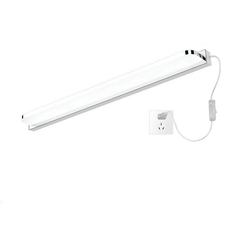 Rectangular Iron Acrylic Vanity Wall Lamp