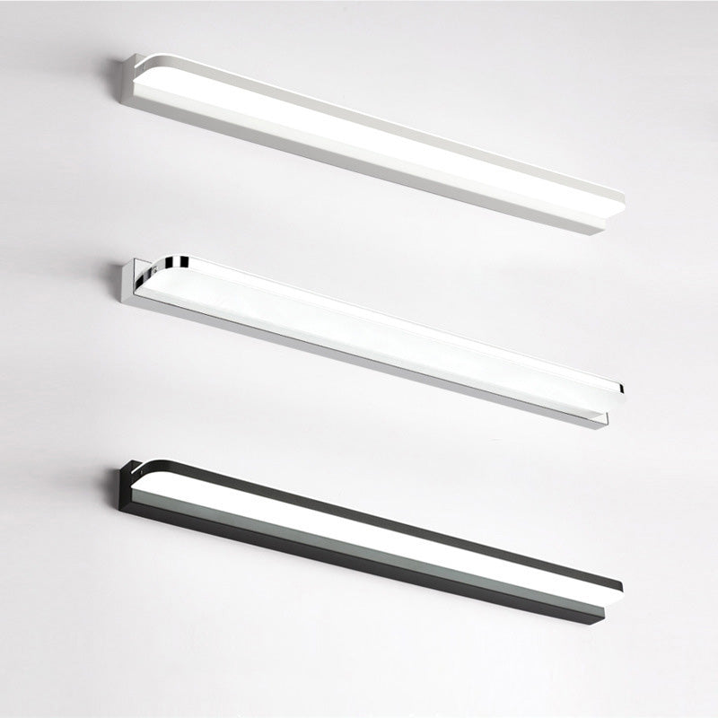 Rectangular Iron Acrylic Vanity Wall Lamp