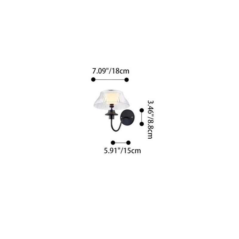 Round Half Ball Curved Outdoor Light