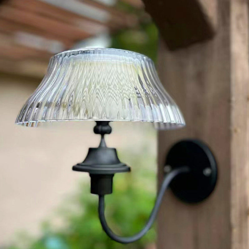 Round Half Ball Curved Outdoor Light