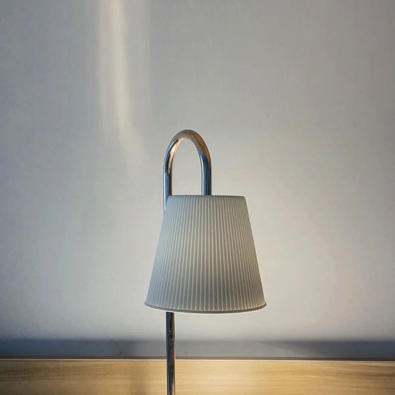Round Curved Rod Terrazzo Table Lamp