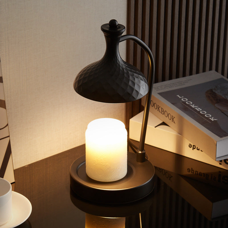 Round Horn Shape Solid Table Lamp