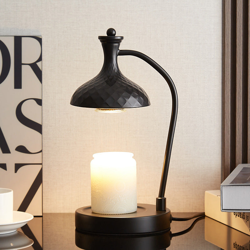 Round Horn Shape Solid Table Lamp
