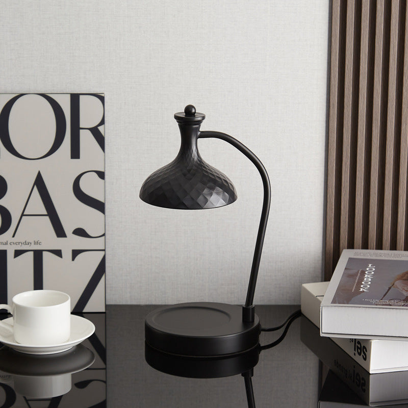 Round Horn Shape Solid Table Lamp