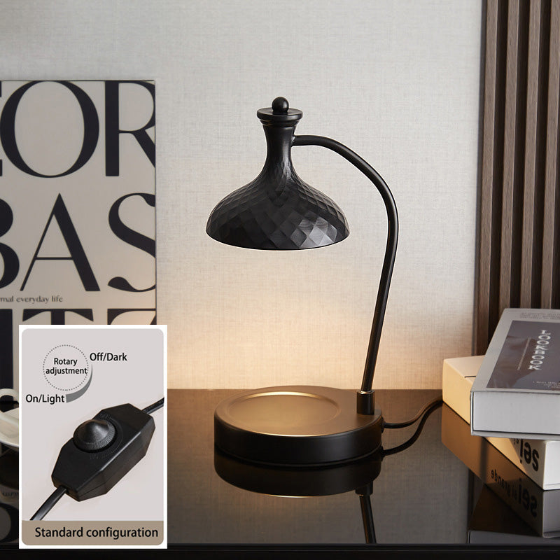 Round Horn Shape Solid Table Lamp