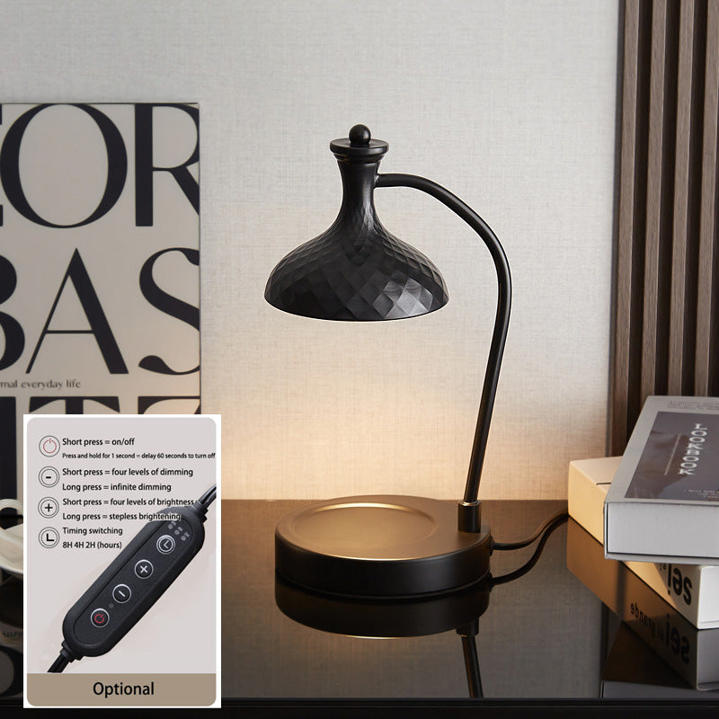 Round Horn Shape Solid Table Lamp