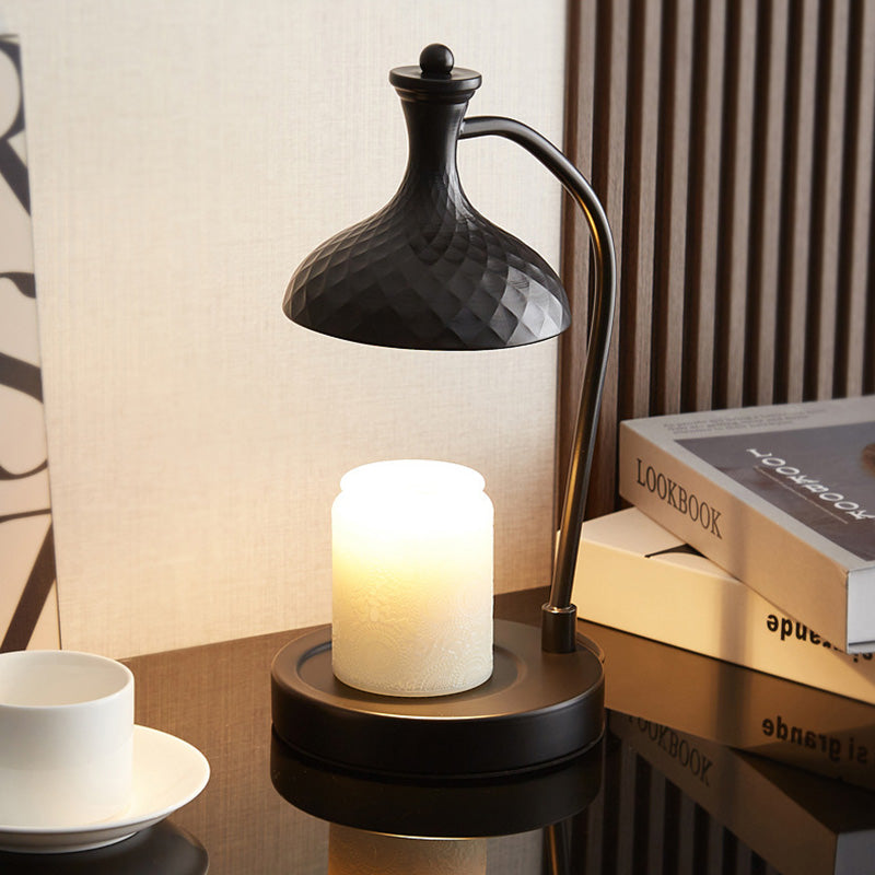 Round Horn Shape Solid Table Lamp