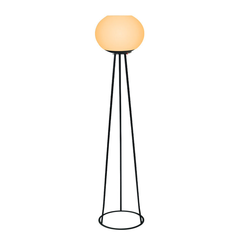 Solar Oval Tripod Round Outdoor Light