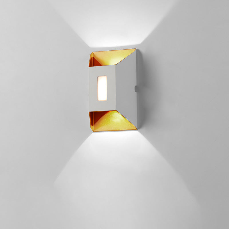 Rectangular Trapezoidal Aluminum Patio Outdoor Light