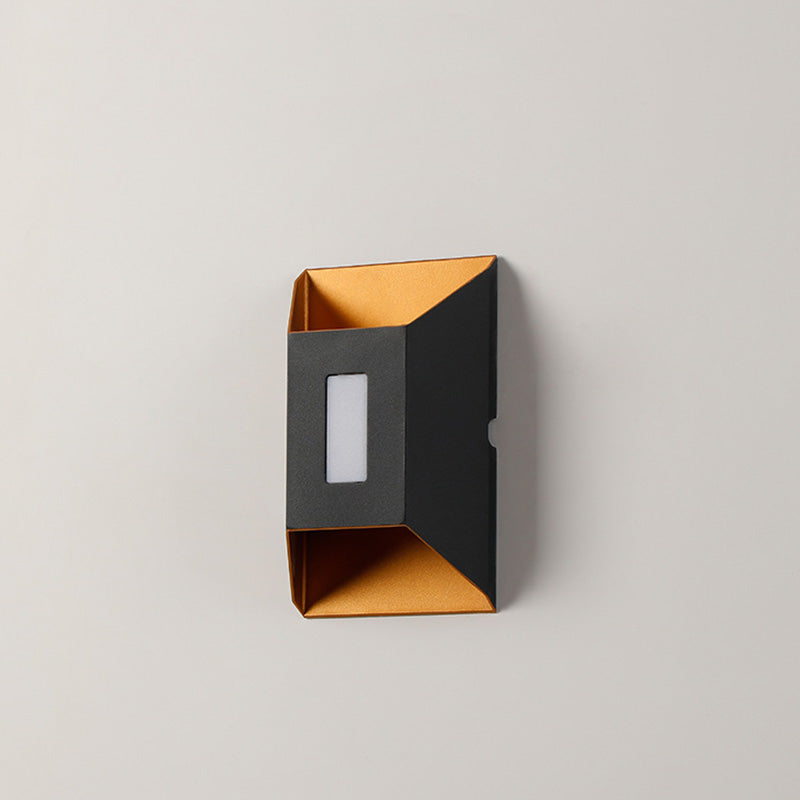Rectangular Trapezoidal Aluminum Patio Outdoor Light