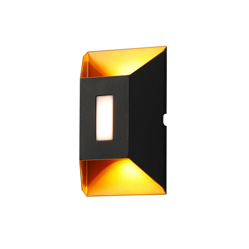 Rectangular Trapezoidal Aluminum Patio Outdoor Light