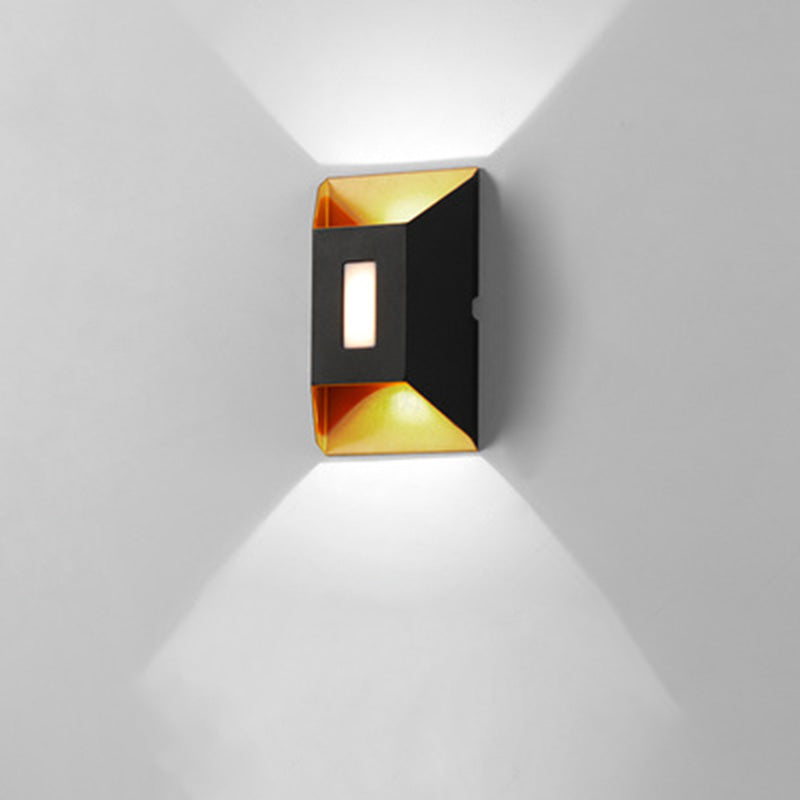Rectangular Trapezoidal Aluminum Patio Outdoor Light