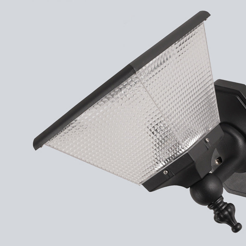 Square Round Aluminum PC Outdoor Light