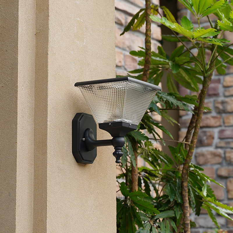 Square Round Aluminum PC Outdoor Light
