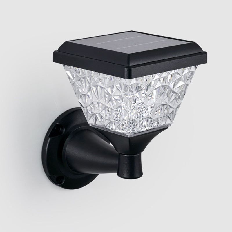 Square Round PC Patio Outdoor Light