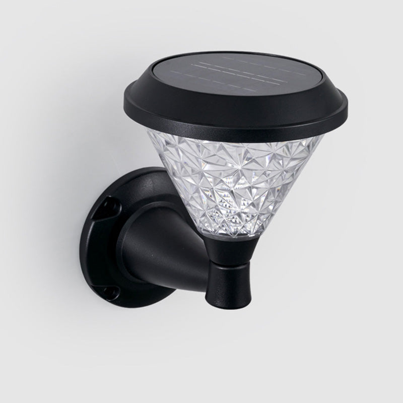 Square Round PC Patio Outdoor Light