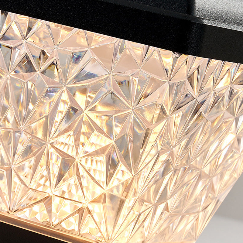 Square Round PC Patio Outdoor Light