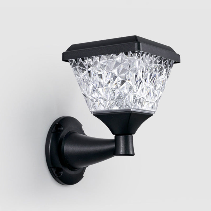 Square Round PC Patio Outdoor Light