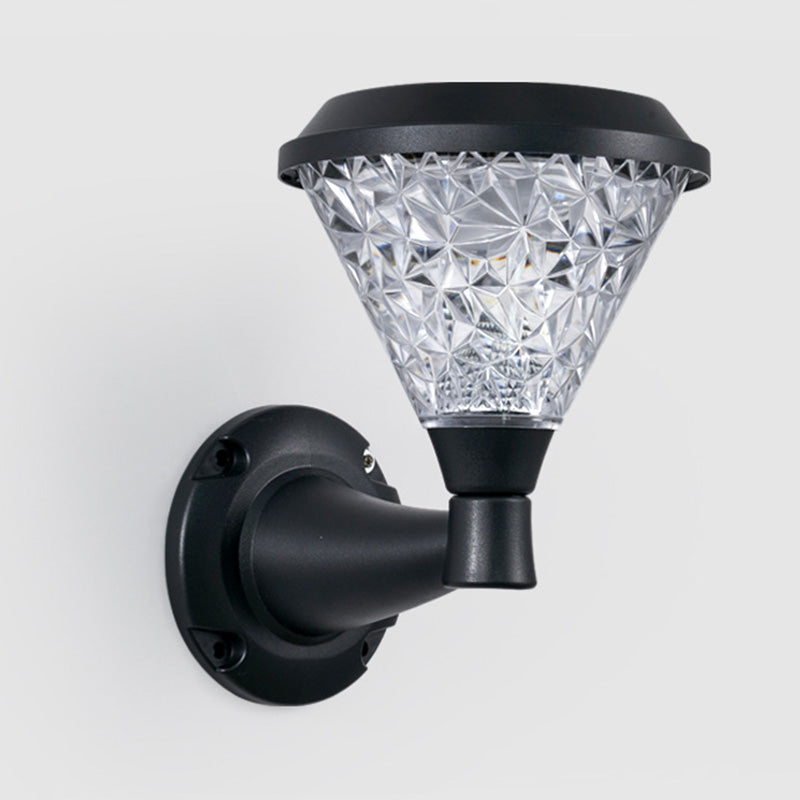 Square Round PC Patio Outdoor Light