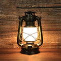 Round Horse Iron Acrylic Table Lamp
