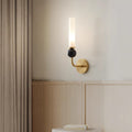 Cylinder Long Pole Copper Wall Lamp