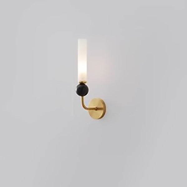 Cylinder Long Pole Copper Wall Lamp