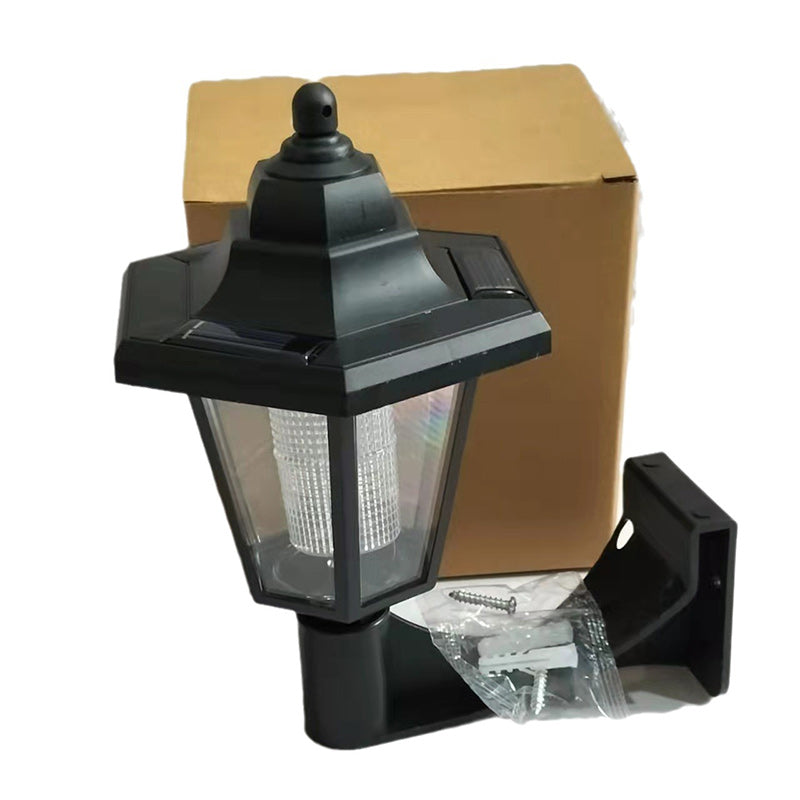 Hexagonal Plastic Patio Outdoor Light
