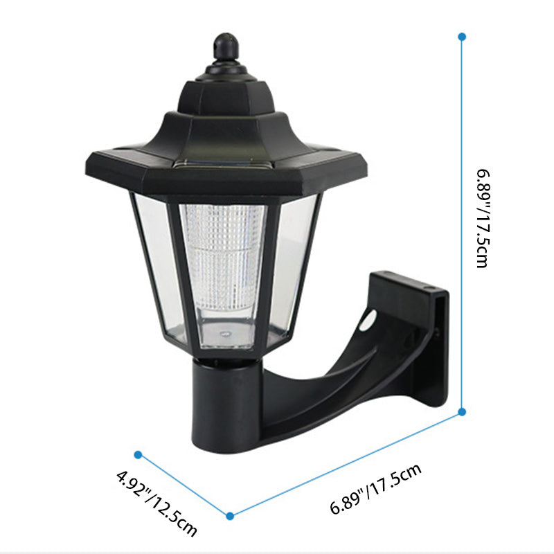 Hexagonal Plastic Patio Outdoor Light