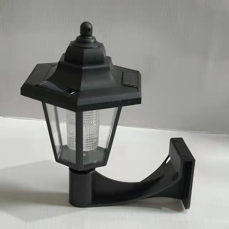 Hexagonal Plastic Patio Outdoor Light
