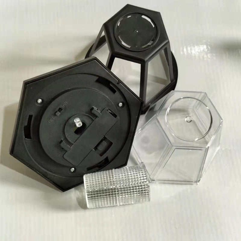 Hexagonal Plastic Patio Outdoor Light