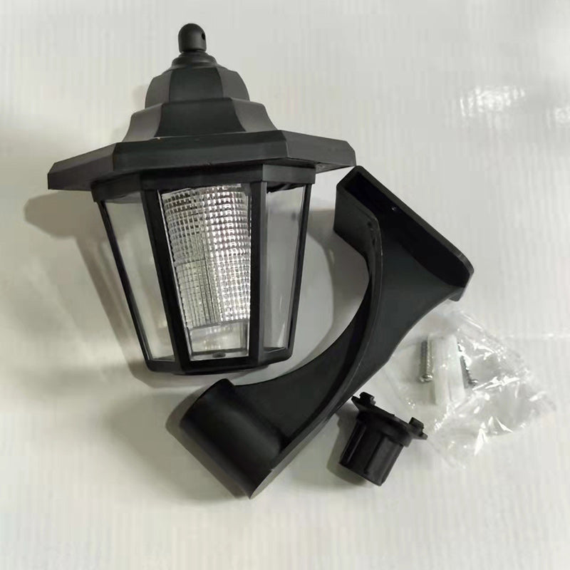 Hexagonal Plastic Patio Outdoor Light