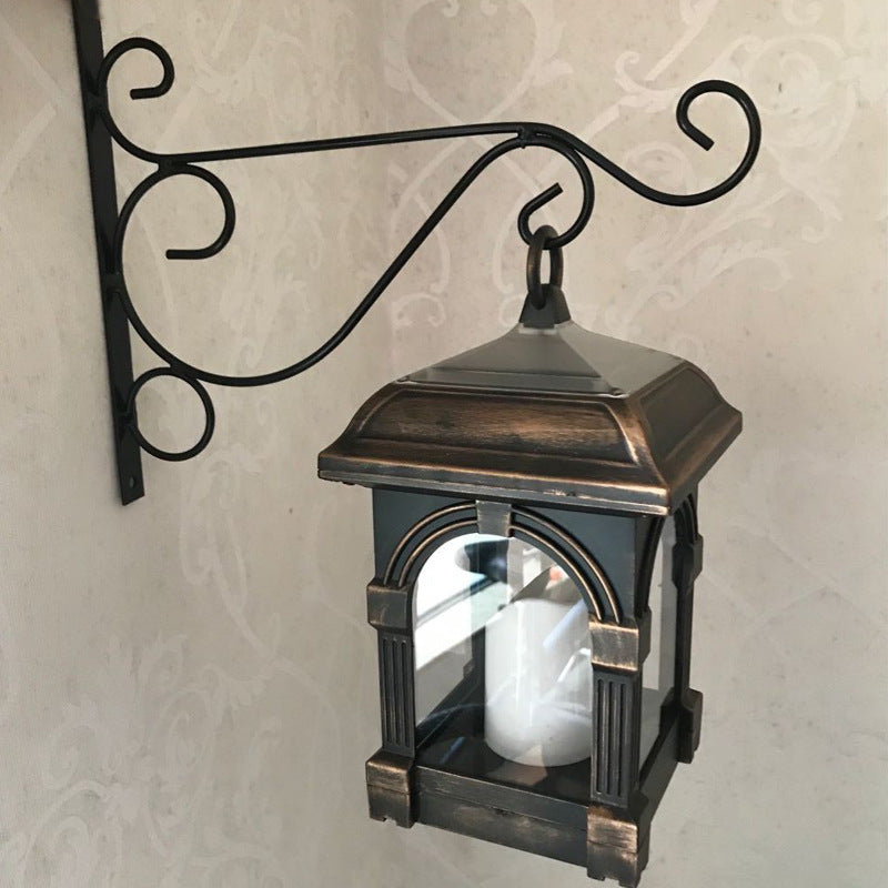 Rectangular Candle Plastic Garden Outdoor Light