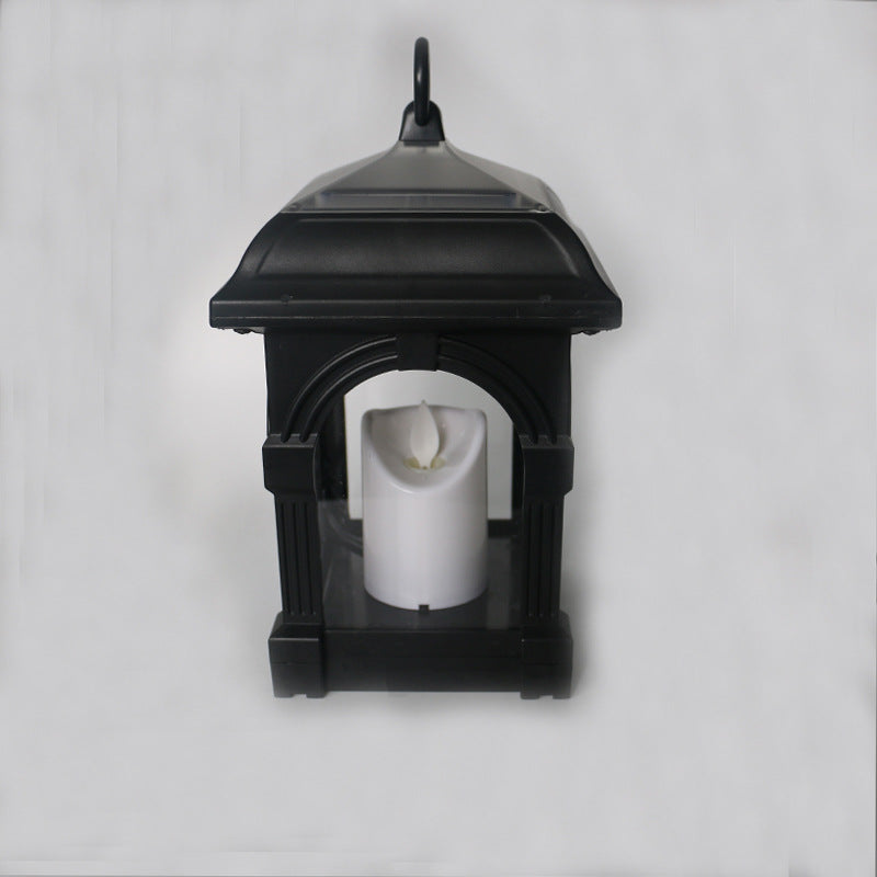 Rectangular Candle Plastic Garden Outdoor Light