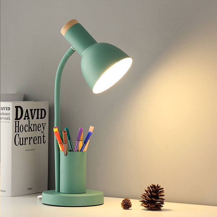 Round Horn Shape Pen Table Lamp