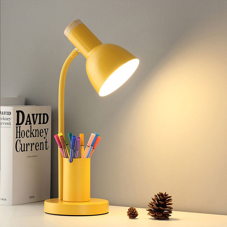 Round Horn Shape Pen Table Lamp